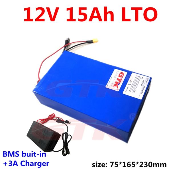 rechargeble lto 12v 15ah lithium titanate battery bms 5s for solar street led light lawn mower robot+3a charger
rechargeble lto 12v 15ah lithium titanate battery bms 5s for solar street led light lawn mower robot+3a charger