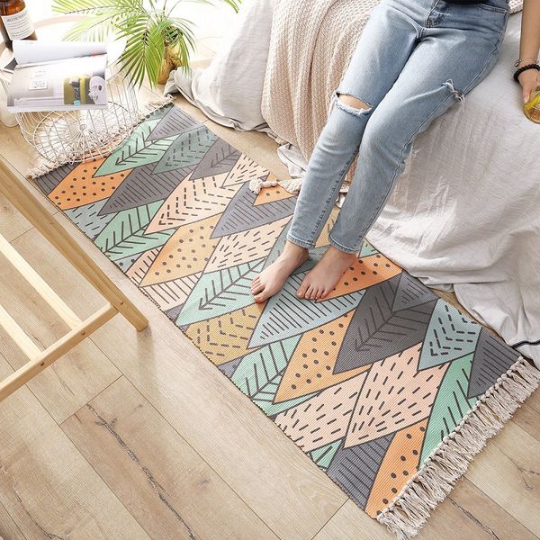 simple nordic hand knitting tassel cotton floor mat long family bedroom rugs non slip bedside carpet area rug for living room
simple nordic hand knitting tassel cotton floor mat long family bedroom rugs non slip bedside carpet area rug for living room