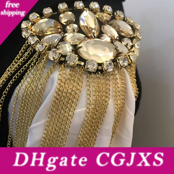 горячие продажи handmade цвета золота rhinestone кисточкой epaulette / epaulet / pin знак charreteras / kpop урожай мода женщины аксессуары, Silver
горячие продажи handmade цвета золота rhinestone кисточкой epaulette / epaulet / pin знак charreteras / kpop урожай мода женщины аксессуары, Silver