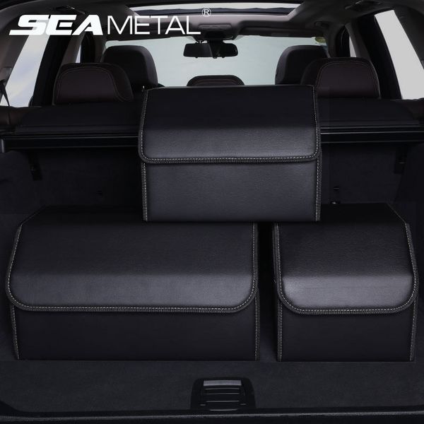car trunk organizer storage box pu leather auto organizers bag folding trunk storage pockets for vehicle sedan suv accessories 
car trunk organizer storage box pu leather auto organizers bag folding trunk storage pockets for vehicle sedan suv accessories