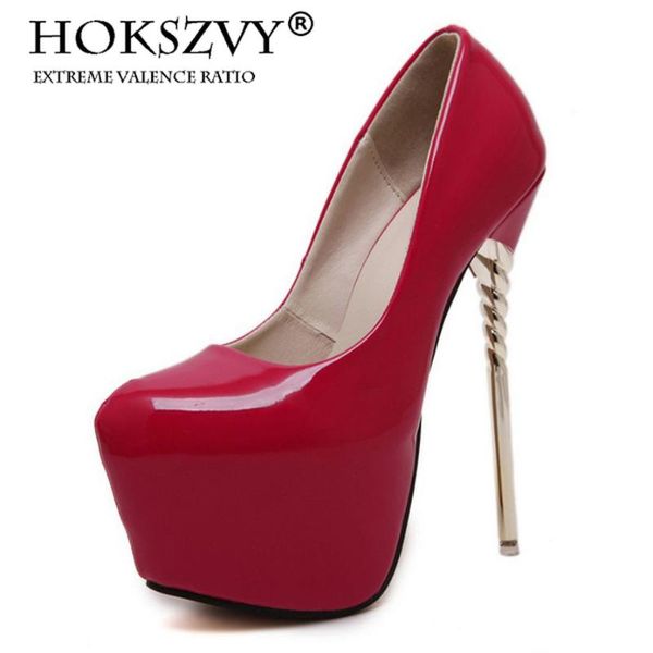 2020 16.5cm heel super high-heeled round head waterproof 7cm platform patent leather shallow women's shoes cwf, Black
2020 16.5cm heel super high-heeled round head waterproof 7cm platform patent leather shallow women's shoes cwf, Black