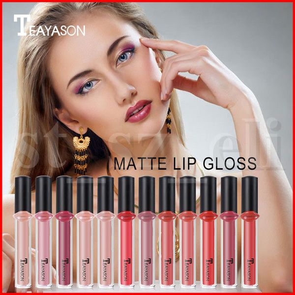 teayason lip makeup matte liquid lipstick waterproof lipgloss smooth lips make up matte natural lip balm gloss 12 colors
teayason lip makeup matte liquid lipstick waterproof lipgloss smooth lips make up matte natural lip balm gloss 12 colors