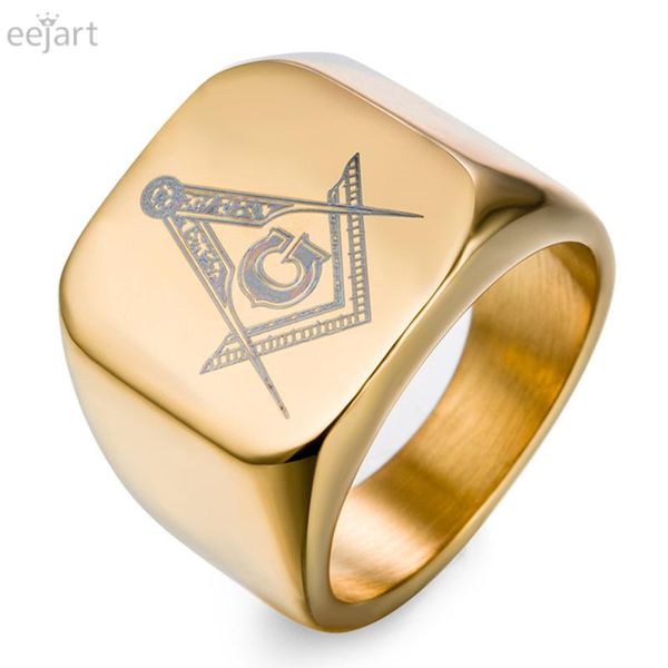 fashion new mason men's rings jewelry asonry masonic stainless steel finger ring for men, Golden;silver
fashion new mason men's rings jewelry asonry masonic stainless steel finger ring for men, Golden;silver