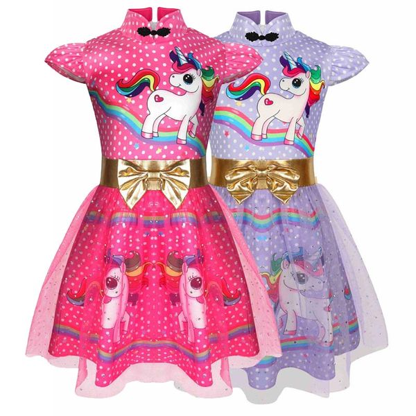 baby unicorn dress 3-8y cheongsam unicorn dress for kids ins baby princess dresses unicorn girls party dress kids summer casual dresses, Red;yellow
baby unicorn dress 3-8y cheongsam unicorn dress for kids ins baby princess dresses unicorn girls party dress kids summer casual dresses, Red;yellow