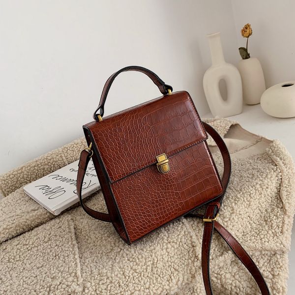 ingenious2020 tote quality vintage decent female leather women's designer handbag crocodile pattern lock shoulder messenger
ingenious2020 tote quality vintage decent female leather women's designer handbag crocodile pattern lock shoulder messenger