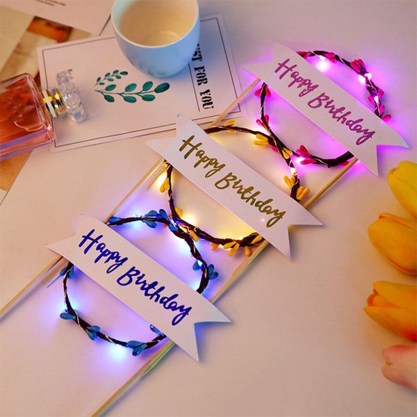 led glowing flower wreath cake er happy birthday cake decor for birthday party gold leaves ers
led glowing flower wreath cake er happy birthday cake decor for birthday party gold leaves ers