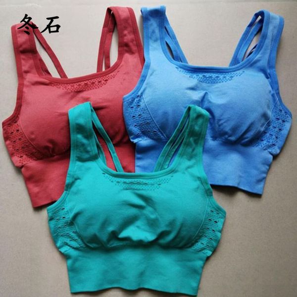 women seamless fitness sports bra running workout push up yoga bra wide straps sports energy fitness workout sportswear, White;black
women seamless fitness sports bra running workout push up yoga bra wide straps sports energy fitness workout sportswear, White;black