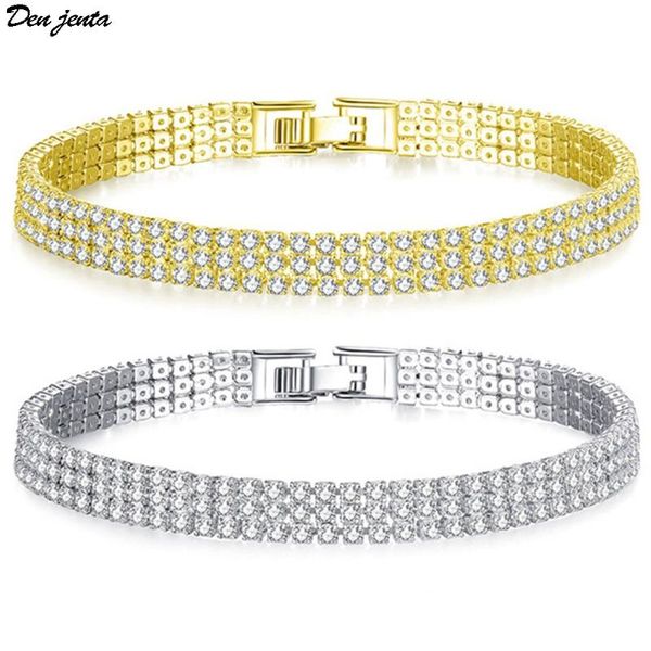 shining cubic zirconia tennis bracelets bangles gold silver color crystal chain charm bracelet for women jewelry gift, Black
shining cubic zirconia tennis bracelets bangles gold silver color crystal chain charm bracelet for women jewelry gift, Black