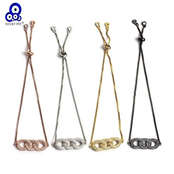 lucky eye three circles charm bracelets for women men crystal copper micro zircon charms bracelets jewelry gift ey5470, Golden;silver
lucky eye three circles charm bracelets for women men crystal copper micro zircon charms bracelets jewelry gift ey5470, Golden;silver