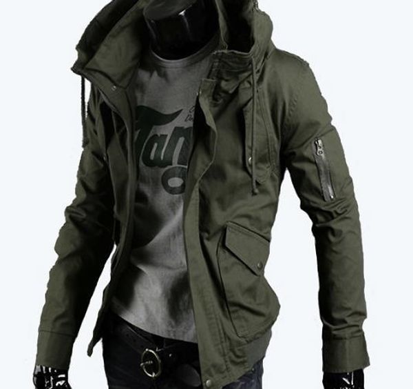 autumn winter men's tooling uniform jacket youth slim army green casual coat outerwear jackets, Black;brown
autumn winter men's tooling uniform jacket youth slim army green casual coat outerwear jackets, Black;brown