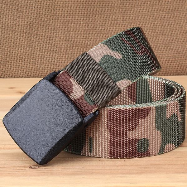 outdoor female student training camouflage belt sports beltmen's tide overalls plastic head nylon quick-drying belt, Black;brown
outdoor female student training camouflage belt sports beltmen's tide overalls plastic head nylon quick-drying belt, Black;brown