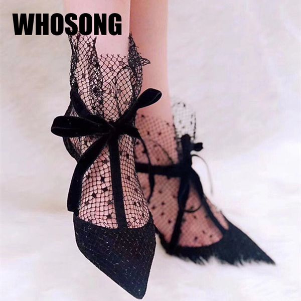 new autumn women pumps girls bow thin heels woman pointed toe shoes ladies mesh shoes female fashion zapatos de mujer, Black
new autumn women pumps girls bow thin heels woman pointed toe shoes ladies mesh shoes female fashion zapatos de mujer, Black