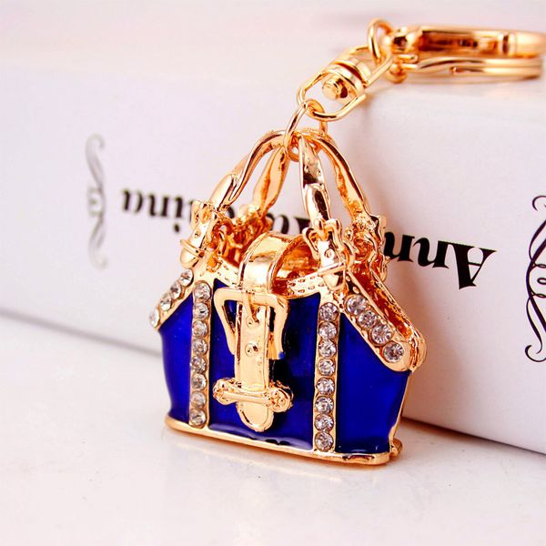 creative blue dripping oil craft gift women handbag modeling key chain women bag accessories key chain metal pendant, Silver
creative blue dripping oil craft gift women handbag modeling key chain women bag accessories key chain metal pendant, Silver