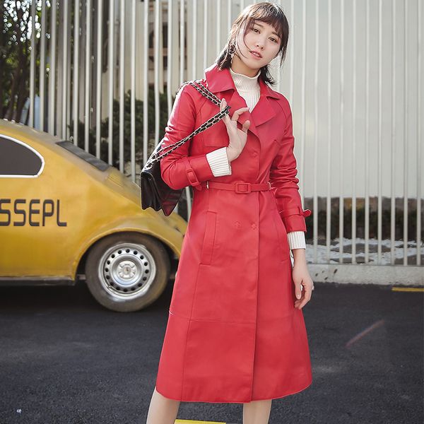 2020 genuine leather jacket women korean sheepskin coat female long trench coat spring autumn femme veste qbl-1638 pph1488, Black
2020 genuine leather jacket women korean sheepskin coat female long trench coat spring autumn femme veste qbl-1638 pph1488, Black