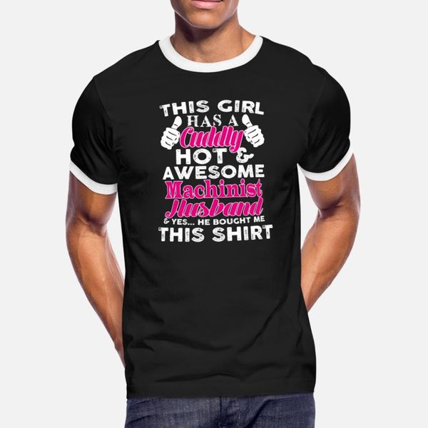 cuddly awesome machinist husband t shirt men designing 100% cotton o neck original cute humor summer style family shirt
cuddly awesome machinist husband t shirt men designing 100% cotton o neck original cute humor summer style family shirt
