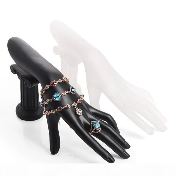 elegant resin hand model ring bracelet holder jewelry counter display stand holder jewelry rack shelf studio, Black;white
elegant resin hand model ring bracelet holder jewelry counter display stand holder jewelry rack shelf studio, Black;white