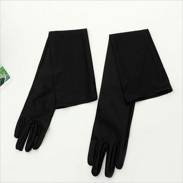 5colors 1 pair long satin stretch gloves for women party fancy opera prom gloves women accessories, Blue;gray
5colors 1 pair long satin stretch gloves for women party fancy opera prom gloves women accessories, Blue;gray