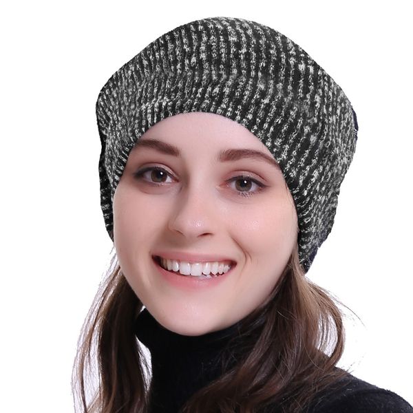 beanie/skull caps baggy beanie hat women men color mixed warm soft knitted hats plus velvet slouchy winter autumn female skull cap, Blue;gray
beanie/skull caps baggy beanie hat women men color mixed warm soft knitted hats plus velvet slouchy winter autumn female skull cap, Blue;gray