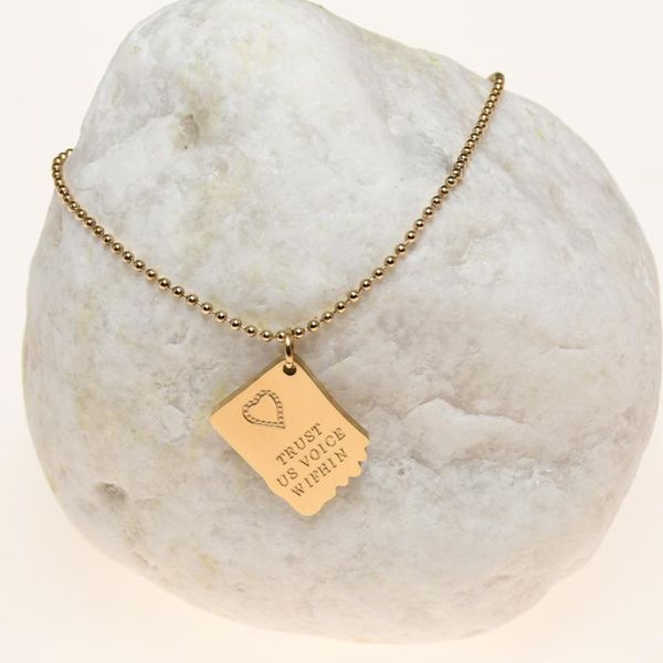 chokers simple delicate beaded chain necklace stainless steel gold-plated pendant friendship jewelry gift accessories for women, Golden;silver
chokers simple delicate beaded chain necklace stainless steel gold-plated pendant friendship jewelry gift accessories for women, Golden;silver