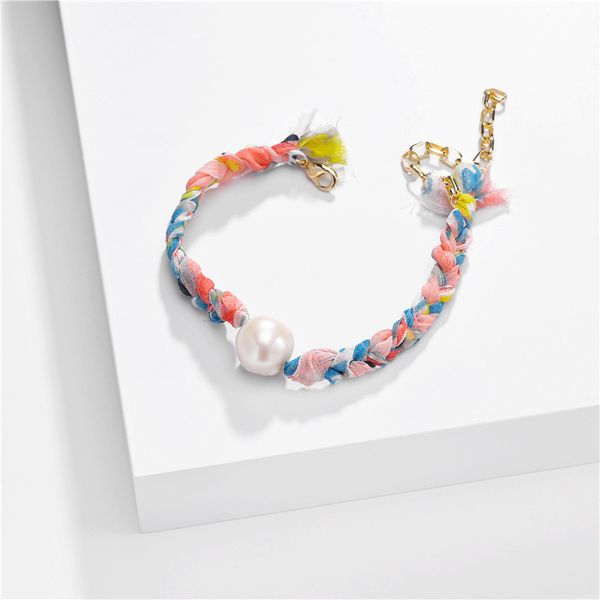 charm bracelets b2316 zwpon colorful ribbon braid pearl ball female wrapped knit link chain bangles jewelry wholesale, Golden;silver
charm bracelets b2316 zwpon colorful ribbon braid pearl ball female wrapped knit link chain bangles jewelry wholesale, Golden;silver