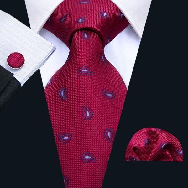 barry.wang 2020 new arrival tie red paisley necktie men's 8.5cm tie hanky cufflinks set for wedding party business fa-5027, Blue;purple
barry.wang 2020 new arrival tie red paisley necktie men's 8.5cm tie hanky cufflinks set for wedding party business fa-5027, Blue;purple