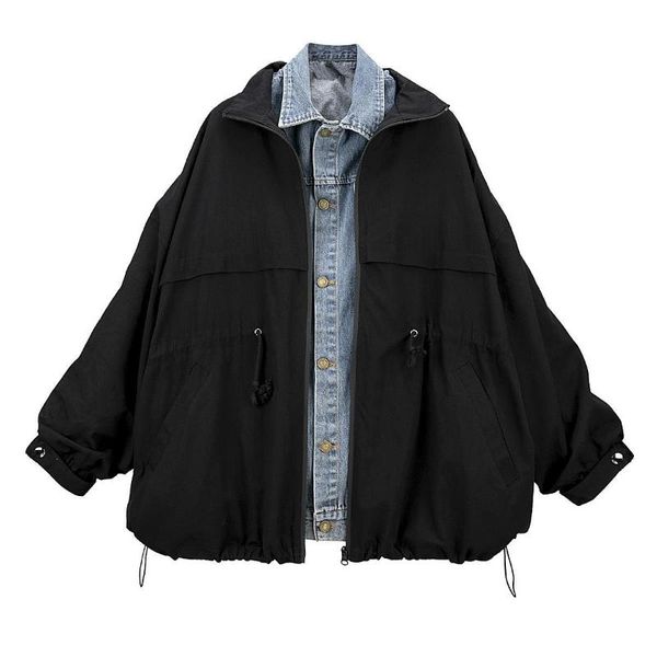 jackets men patchwork fake 2 pieces oversize 2xl youthful harajuku streetwear all-match korean turn-down collar coat l20, Black;brown
jackets men patchwork fake 2 pieces oversize 2xl youthful harajuku streetwear all-match korean turn-down collar coat l20, Black;brown