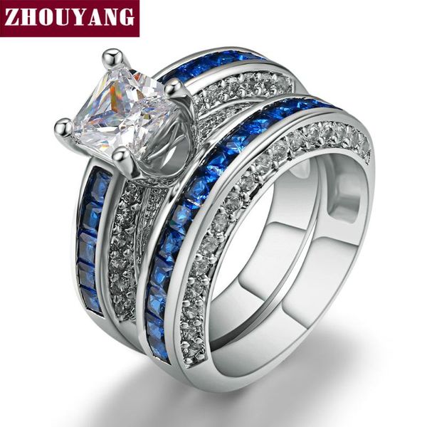 luxury cubic zirconia silver color fashion jewelry ring set for woman girl party full size zyr690 zyr691 zyr693, Golden;silver
luxury cubic zirconia silver color fashion jewelry ring set for woman girl party full size zyr690 zyr691 zyr693, Golden;silver