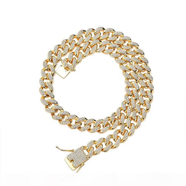 12mm miami cuban link chain gold silver necklace bracelet iced out crystal rhinestone bling hip hop for men women jewelry necklaces 18 20 22
12mm miami cuban link chain gold silver necklace bracelet iced out crystal rhinestone bling hip hop for men women jewelry necklaces 18 20 22