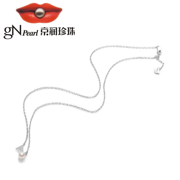 gnpearl necklace design 925 silver jewelry necklace pearl pendant female jewelry