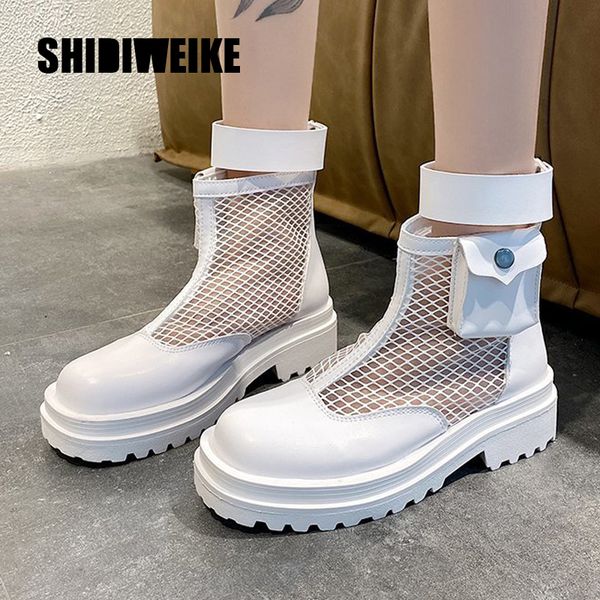 boots mesh ultra high heels shoes woman female round toe mid-calf thick heel zipper women v150, Black
boots mesh ultra high heels shoes woman female round toe mid-calf thick heel zipper women v150, Black