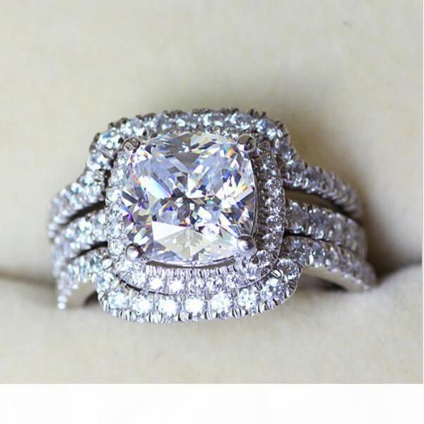 victoria wieck cushion cut 8mm diamond 10kt white gold filled lovers 3-in-1 engagement wedding ring set sz 5-11, Slivery;golden
victoria wieck cushion cut 8mm diamond 10kt white gold filled lovers 3-in-1 engagement wedding ring set sz 5-11, Slivery;golden