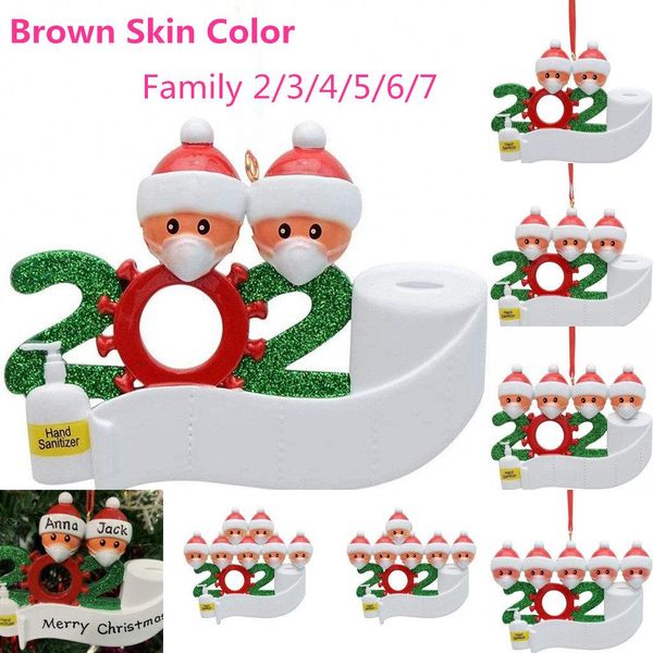 dhl brown skin color 2020 quarantine christmas birthdays decoration gift product personalized family of 2-7 ornament pandemic social
dhl brown skin color 2020 quarantine christmas birthdays decoration gift product personalized family of 2-7 ornament pandemic social
