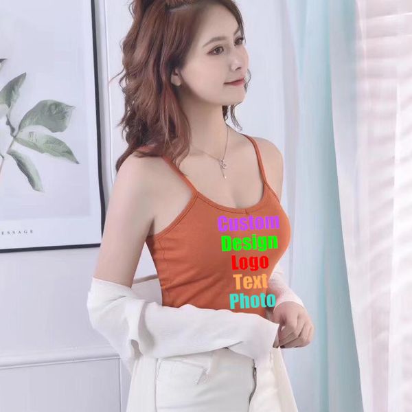 camisoles & tanks 2021 custom logo printed customized text po female camisole short tank student underwear shirt, Black;white
camisoles & tanks 2021 custom logo printed customized text po female camisole short tank student underwear shirt, Black;white