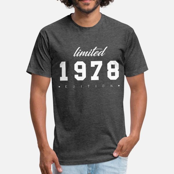 limited edition 1978 gift t shirt men customize 100% cotton o neck clothing cute humor spring cool shirt
limited edition 1978 gift t shirt men customize 100% cotton o neck clothing cute humor spring cool shirt