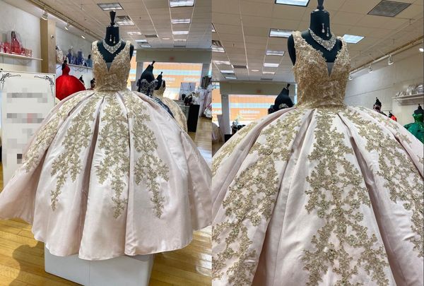 glitz blush gold embellishment quinceanera prom dresses ball gown v neck backless beaded corset back evening formal gowns plus size, Blue;red
glitz blush gold embellishment quinceanera prom dresses ball gown v neck backless beaded corset back evening formal gowns plus size, Blue;red