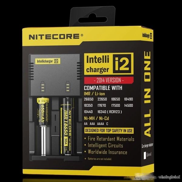 nitecore i2 intelligent charger for 18650 14500 16340 26650 li-ion battery with security code retail box us/eu/au/uk
nitecore i2 intelligent charger for 18650 14500 16340 26650 li-ion battery with security code retail box us/eu/au/uk