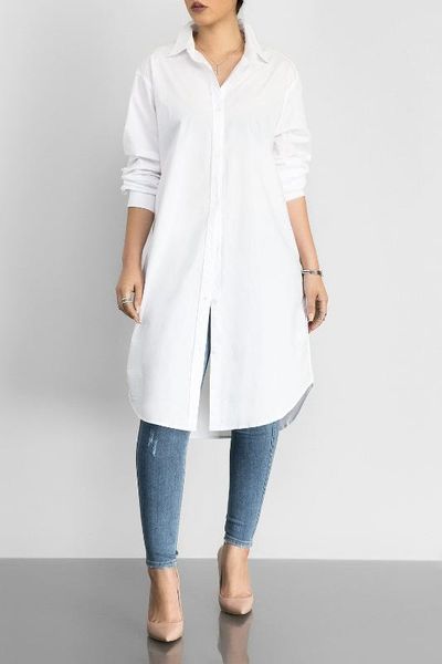 european style long blouse woman long sleeve solid shirts female clothing women women shirts, White
european style long blouse woman long sleeve solid shirts female clothing women women shirts, White