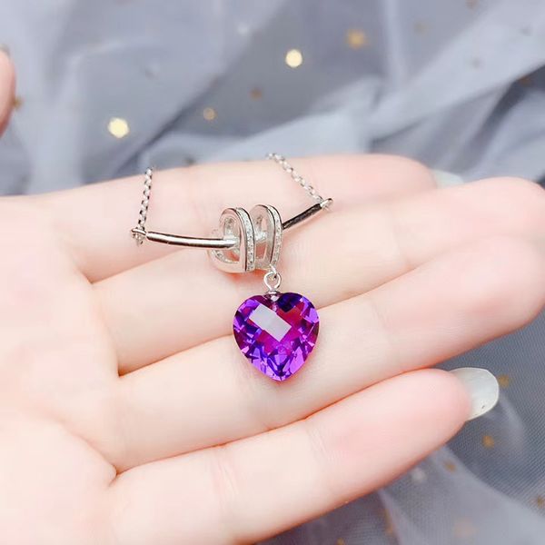 natural amethyst heart clavicle chain for women party s925 silver fine jewelry real amethyst gemstones genuine certificate #q111
natural amethyst heart clavicle chain for women party s925 silver fine jewelry real amethyst gemstones genuine certificate #q111