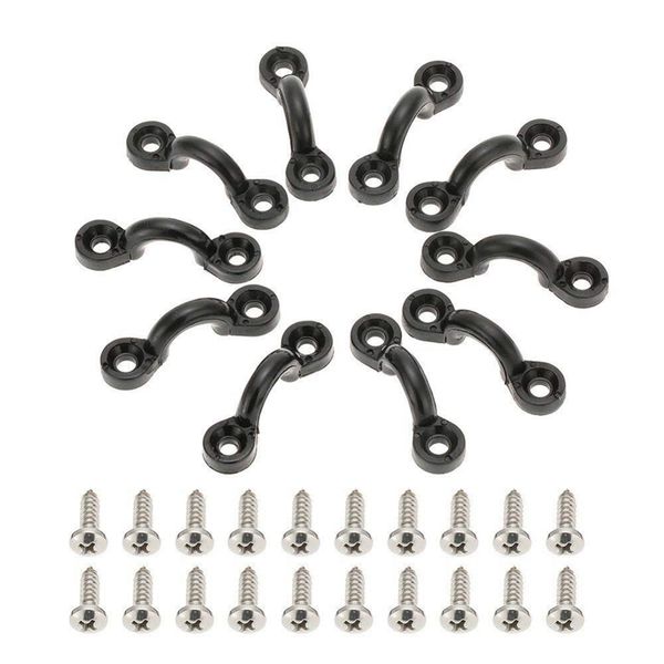 accessories est 10pcs fitness nylon bungee deck loops tie down pad eye with 20 screws for boat kayak rigging kit
accessories est 10pcs fitness nylon bungee deck loops tie down pad eye with 20 screws for boat kayak rigging kit