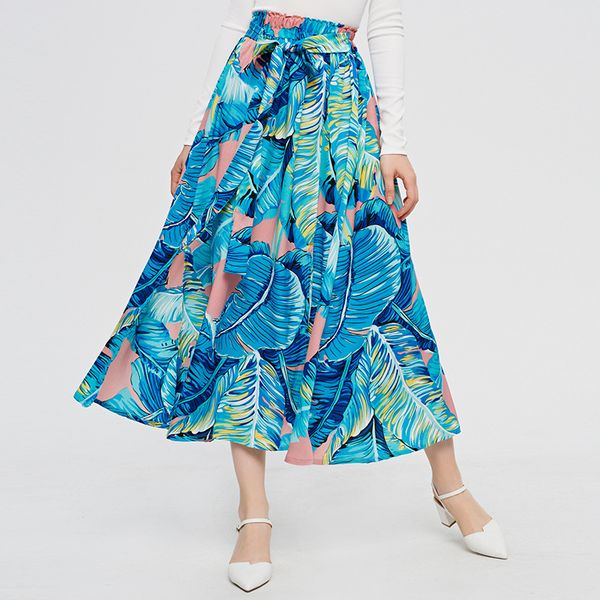 floral printed spring summer women skirts 2020 with sashes elastic waist mid-calf length casual midi skirt for women
floral printed spring summer women skirts 2020 with sashes elastic waist mid-calf length casual midi skirt for women