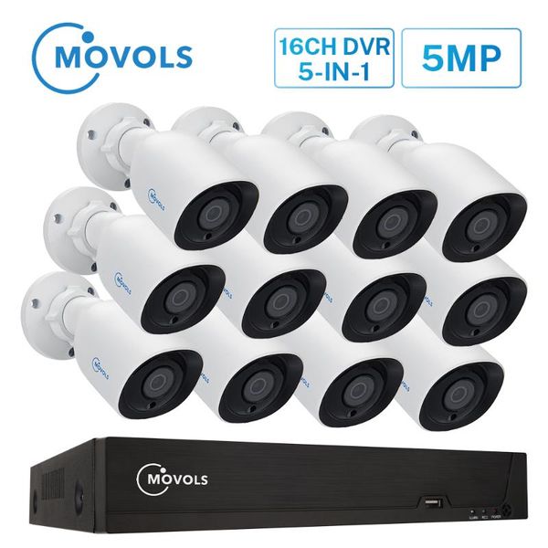 movols 5mp security camera system 16ch h.265 xvr hd outdoor indoor 12x 5mp 2560*1920 hd cctv camera video surveillance kits
movols 5mp security camera system 16ch h.265 xvr hd outdoor indoor 12x 5mp 2560*1920 hd cctv camera video surveillance kits