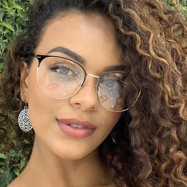 fashion sunglasses frames blue light blocking metal round rivet glasses frame eyebrow flat computer optical, Black
fashion sunglasses frames blue light blocking metal round rivet glasses frame eyebrow flat computer optical, Black