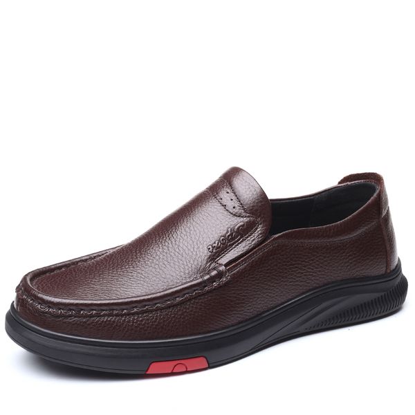 2020 genuine leather men dress shoes good quality leisure man formal business oxfords, Black
2020 genuine leather men dress shoes good quality leisure man formal business oxfords, Black