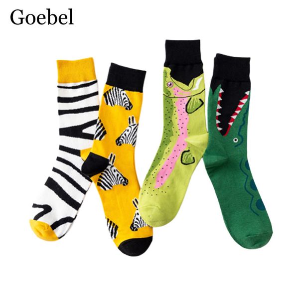 men's socks 2 pair/lot=4pieces fashion color in the tube zebra stripes crocodile animal cotton male, Black
men's socks 2 pair/lot=4pieces fashion color in the tube zebra stripes crocodile animal cotton male, Black