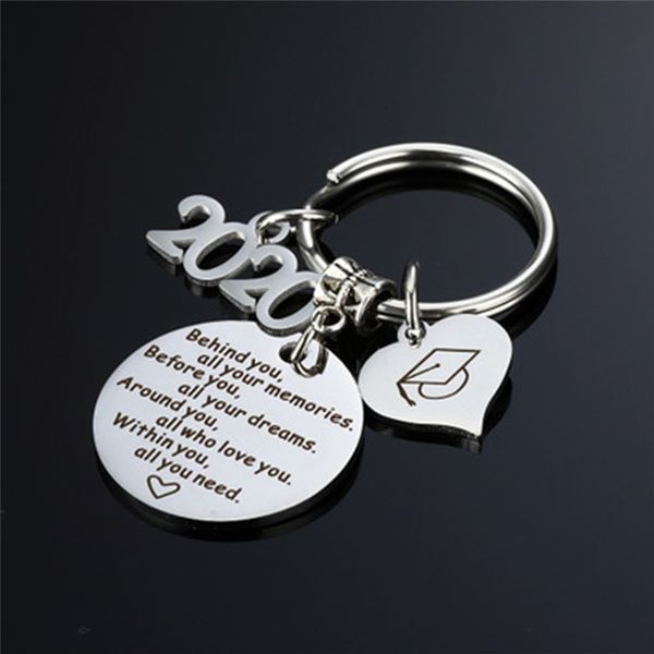 keychains 2021 keychain graduation season gift trendy stainless steel women accessories letter printing key holder heart pendant, Silver
keychains 2021 keychain graduation season gift trendy stainless steel women accessories letter printing key holder heart pendant, Silver