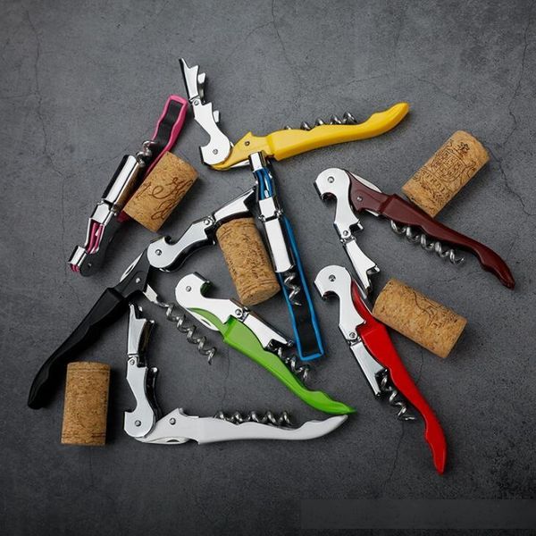 stainless steel cork screw corkscrew candy color multi-function wine bottle cap opener double hinge waiters corkscrew wine opener lx2200
stainless steel cork screw corkscrew candy color multi-function wine bottle cap opener double hinge waiters corkscrew wine opener lx2200