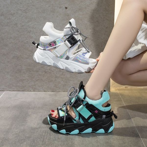 daddy wedge sandals ladies casual sport roman shoes platform platform shoes beach high heel king ins trendy, Black
daddy wedge sandals ladies casual sport roman shoes platform platform shoes beach high heel king ins trendy, Black