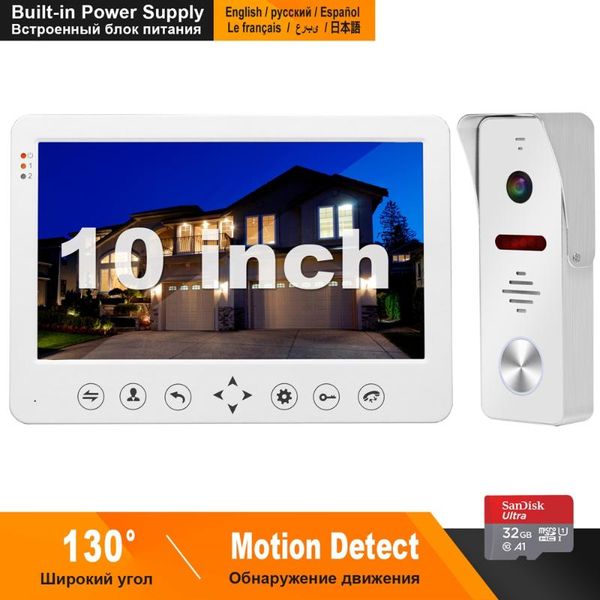 video door phones homefong intercom wired 10inch monitor built-in power supply 130 degree doorbell camera home motion detect record
video door phones homefong intercom wired 10inch monitor built-in power supply 130 degree doorbell camera home motion detect record