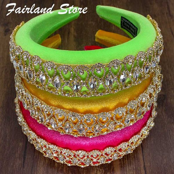 fairland fashion personality luxury sparkly crystal colorful baroque spange rhinestone hairband women party wedding headband, Golden;silver
fairland fashion personality luxury sparkly crystal colorful baroque spange rhinestone hairband women party wedding headband, Golden;silver