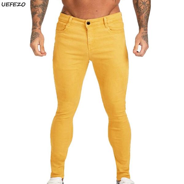 uefezo 2020 men stylish solid jeans pants biker skinny slim fit straight denim trousers men hip hop streetwear pencil pants, Blue
uefezo 2020 men stylish solid jeans pants biker skinny slim fit straight denim trousers men hip hop streetwear pencil pants, Blue